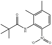 N-(2,3-DIMETHYL-6-NITROPHENYL)-2,2-DIMETHYLPROPIONAMIDE Struktur