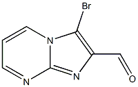 3-BroMoiMidazo[1,2-a]pyriMidine-2-carbaldehyde Struktur