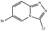 6-BroMo-3-chloro-[1,2,4]triazolo[4,3-a]pyridine Struktur