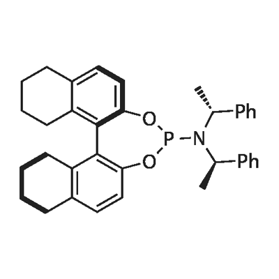 (11bR)-8,9,10,11,12,13,14,15-octahydro-N,N-bis[(1S)-1-phenylethyl]-Dinaphtho[2,1-d:1',2'-f][1,3,2]dioxaphosphepin-4-aMine Struktur