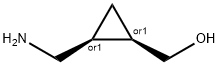 ((1R,2S)-2-(AMinoMethyl)cyclopropyl)Methanol Struktur