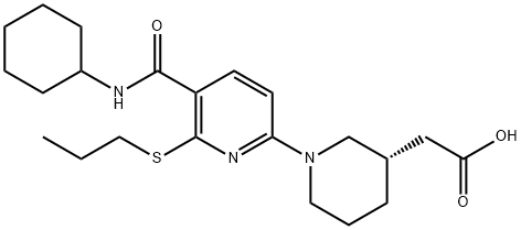 AZD 4017 Struktur