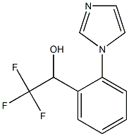 1-(2-(1H-iMidazol-1-yl)phenyl)-2,2,2-trifluoroethanol Struktur