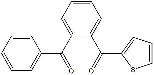 (2-Benzoylphenyl)(thiophen-2-yl)Methanone Struktur