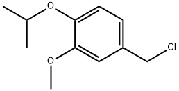 4-Isopropoxy-3-Methoxybenzyl chloride Struktur