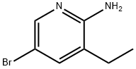 5-broMo-3-ethylpyridin-2-aMine Structure