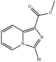 Methyl 3-broMoiMidazo[1,5-a]pyridine-1-carboxylate Struktur