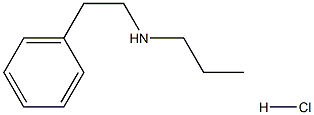 N-丙基苯乙胺鹽酸鹽, 104178-96-3, 結(jié)構式