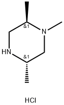 (2R,5S)-1,2,5-triMethylpiperazine hydrochloride Struktur