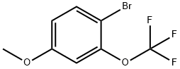 4-methoxy-2-trifluoromethoxybromobenzene Struktur