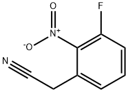 2-(3-Fluoro-2-nitrophenyl)acetonitrile Struktur