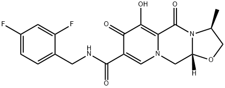 Cabotegravir (GSK744, GSK1265744) Structure