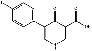 5-(4-fluorophenyl)-4-oxo-1,4-dihydropyridine-3-carboxylic acid