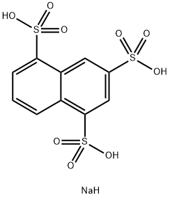 1,3,5-Naphthalenetrisulfonic acid trisodium salt Struktur