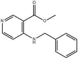 Methyl 4-(benzylaMino)nicotinate Struktur