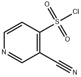 3-Cyano-pyridine-4-sulfonyl chloride Struktur