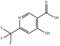 4-Hydroxy-6-trifluoroMethyl-nicotinic acid Struktur