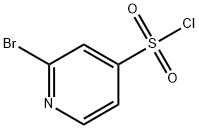 2-BroMopyridine-4-sulfonyl chloride Struktur