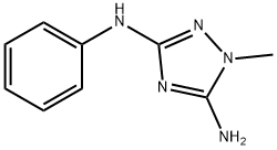 1-Methyl-N3-phenyl-1H-1,2,4-triazole-3,5-diaMine Struktur