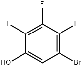 5-BroMo-2,3,4-trifluorophenol Struktur