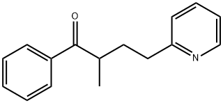 2-Methyl-1-phenyl-4-(pyridin-2-yl)butan-1-one Struktur