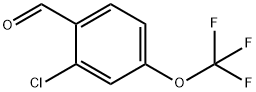 2-Chloro-4-trifluoroMethoxy-benzaldehyde Struktur