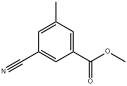 Methyl 3-cyano-5-Methylbenzoate Struktur