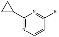 4-BroMo-2-cyclopropylpyriMidine Struktur