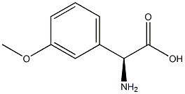 (S)-2-(3-Methoxyphenyl)glycine Struktur