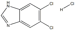 5,6-DichlorobenziMidazole Hydrochloride Struktur