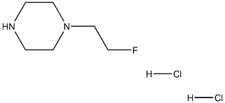 1-(2-氟乙基)-哌嗪 結(jié)構(gòu)式