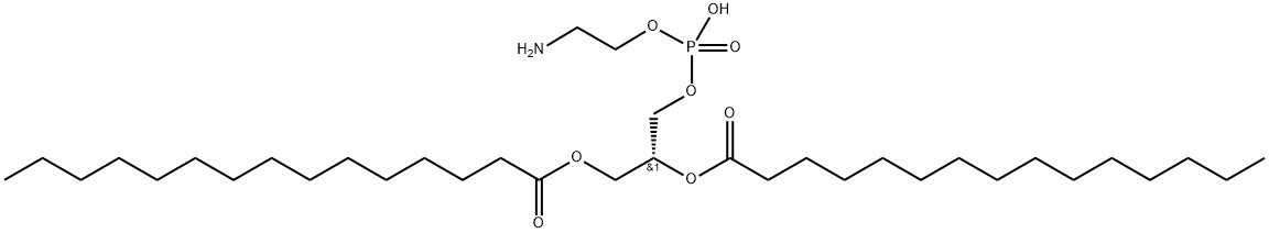 1,2-dipentadecanoyl-sn-glycero-3-phosphoethanolaMine Struktur