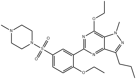 西地那非雜質(zhì)和衍生物, 1093065-15-6, 結(jié)構(gòu)式