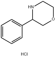 3-Phenyl-Morpholine HCl Struktur