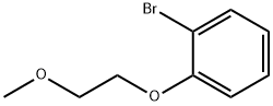 1-bromo-2-(2-methoxyethoxy)benzene Struktur