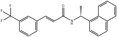 2-PropenaMide, N-[(1R)-1-(1-naphthalenyl)ethyl]-3-[3-(trifluoroMethyl)phenyl]-, (2E)-