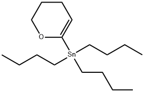 Tributyl(5,6-dihydro-4H-pyran-2-yl)stannane Structure