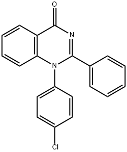 1-(4-Chlorophenyl)-2-phenylquinazolin-4(1H)-one Struktur