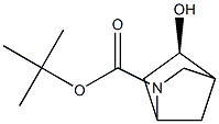 (5R)-tert-butyl 5-hydroxy-2-aza-bicyclo[2.2.1]heptane-2-carboxylate Struktur