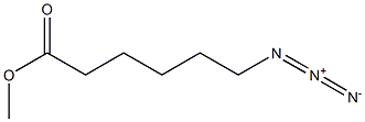 6-Azidohexanoic acid Methyl ester Struktur