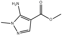 Methyl 5-aMino-1-Methyl-1H-pyrazole-4-carboxylate Struktur