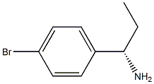 (1S)-1-(4-BROMOPHENYL)PROPAN-1-AMINE Struktur