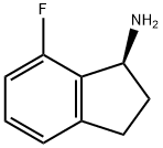 (1S)-7-FLUOROINDANYLAMINE Struktur