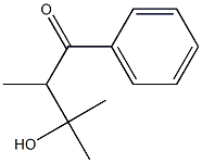 1-Butanone, 3-hydroxy-2,3-diMethyl-1-phenyl- Struktur