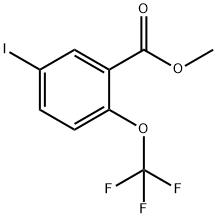 Methyl 5-iodo-2-(trifluoroMethoxy)benzoate Struktur