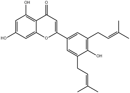 Honyucitrin Struktur