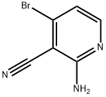 2-AMino-4-broMo-3-pyridinecarbonitrile Struktur