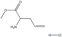 Methyl 2-aMinopent-4-enoate hydrochloride Struktur