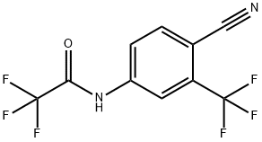 N-[4-Cyano-3-(trifluoroMethyl)phenyl]-2,2,2-trifluoroacetaMide Struktur