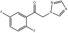 Ethanone, 1-(2,5-difluorophenyl)-2-(1H-1,2,4-triazol-1-yl)- 1-(2,5-Difluorophenyl)-2-(1H-1,2,4-triazol-1-yl)ethanone,1-(2,5-difluorophenyl)-2-(1H-1,2,4-triazol-1-yl)ethanone Struktur